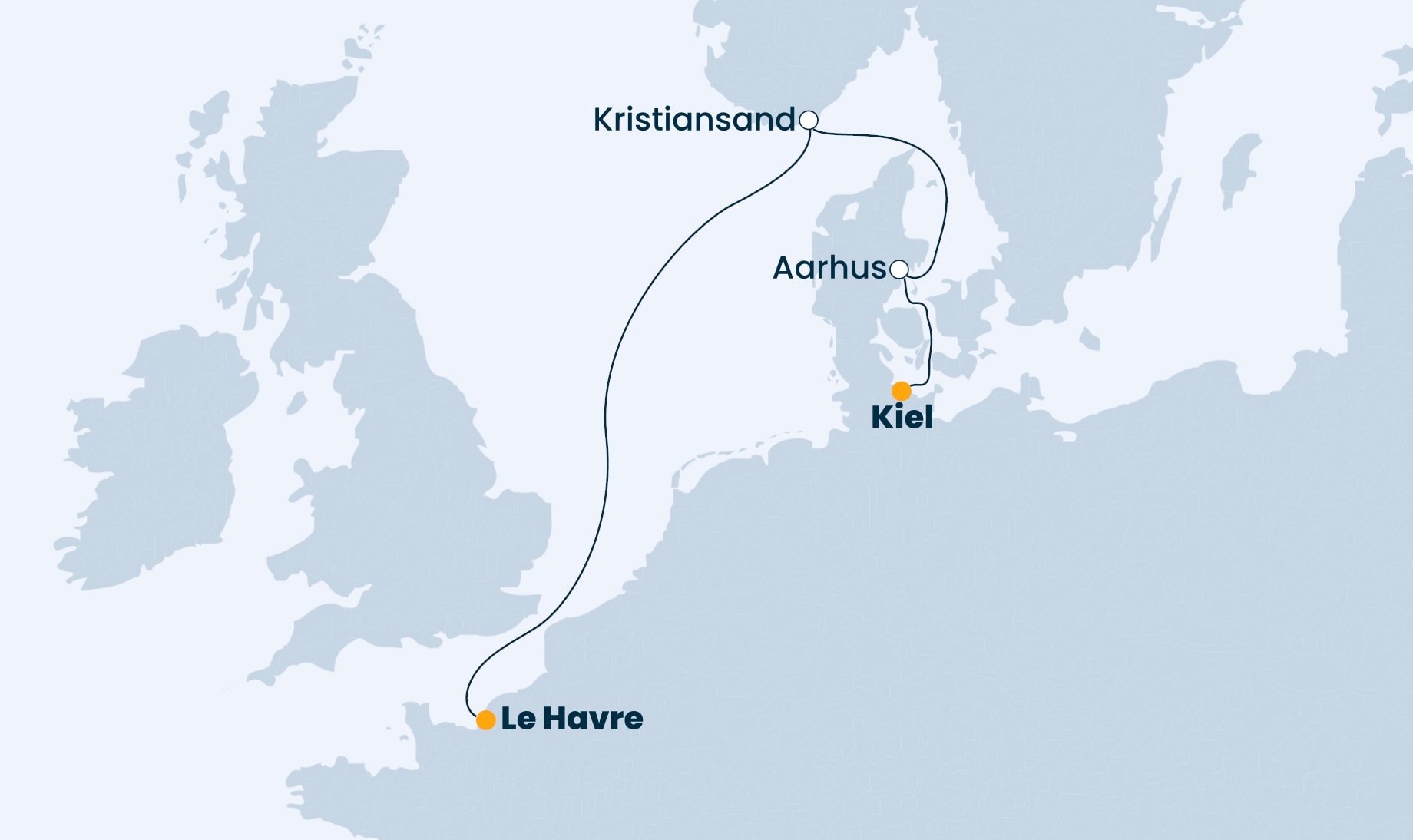 4 Night Northern Europe Cruise On Costa Fascinosa Departing From Le Havre