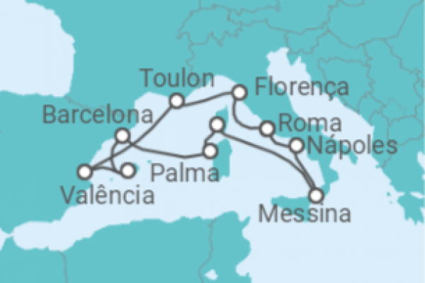 14 Night Mediterranean Cruise On Queen Victoria Departing From Civitavecchia Rome