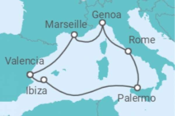 7 Night Mediterranean Cruise On MSC Seaside Departing From Marseille