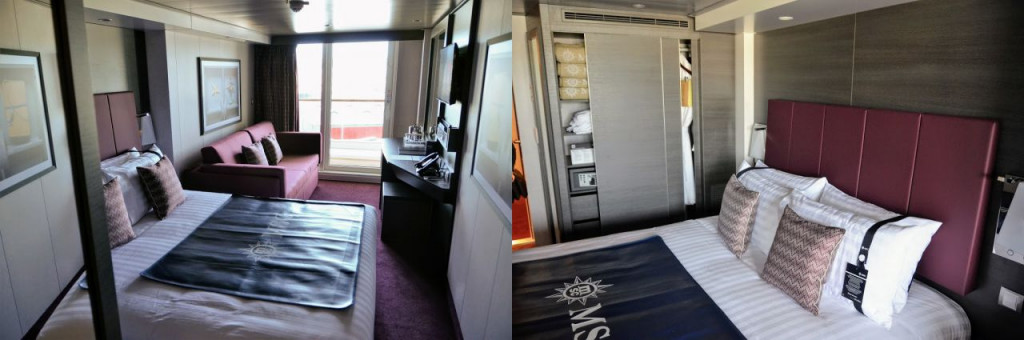 Balcony cabin on MSC Meraviglia
