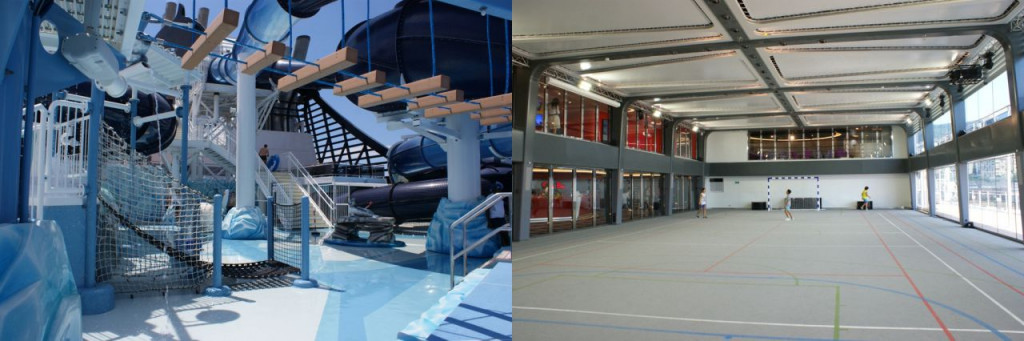 Polar Aquapark и Sportplex on the MSC Meraviglia