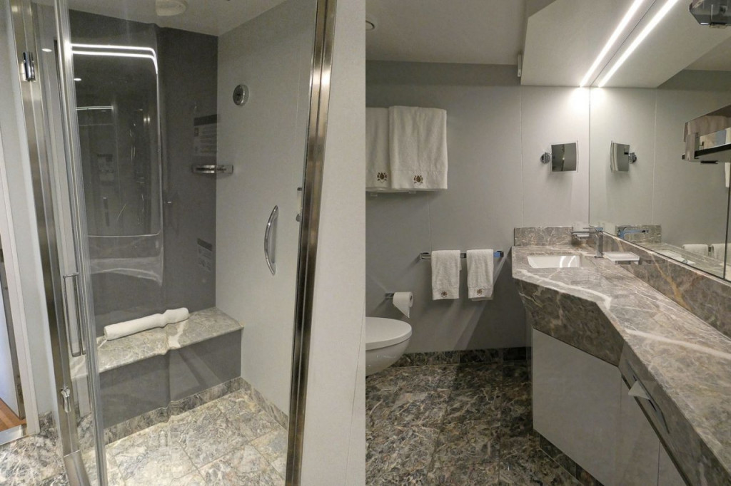 Cabins of the Grand Suite category on MSC Seaview