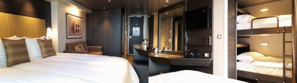 Family cabin on MSC Meraviglia cruise ship