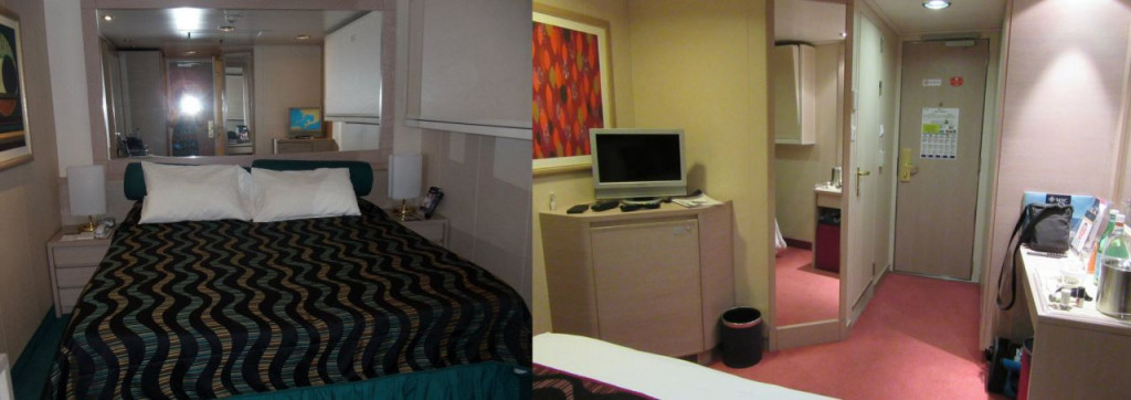 Interior cabin on MSC Poesia