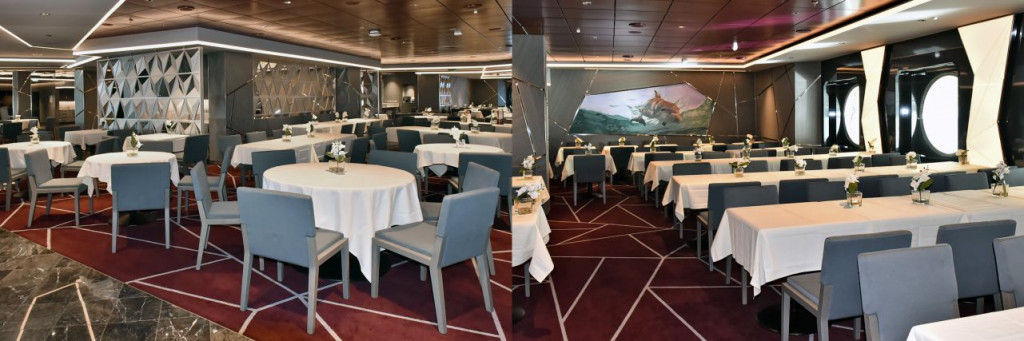 Silver Dolphin Restaurant on MSC Seaview
