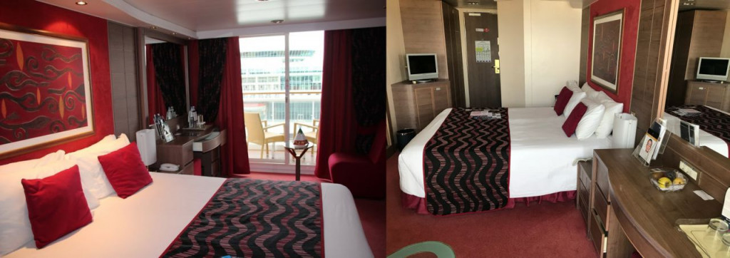 Balcony cabin on MSC Poesia