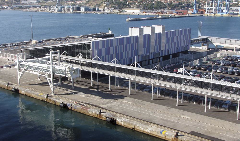MPCT Cruise Terminal and adjacent parking