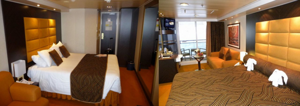 Balcony cabin on MSC Splendida
