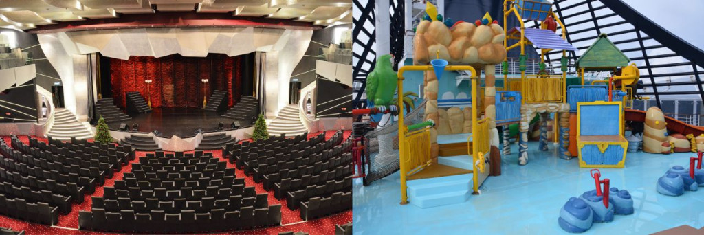 Theater and playground on MSC Preziosa