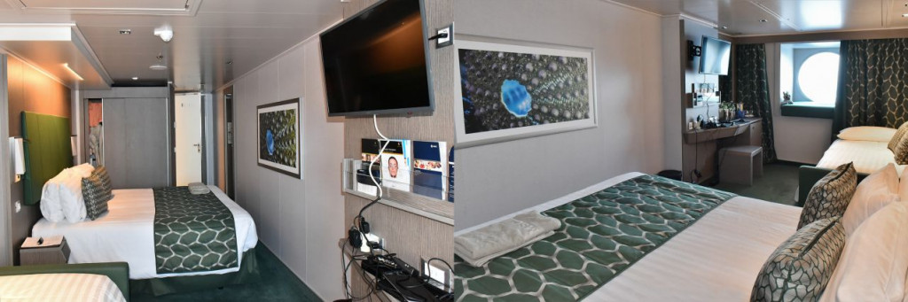 Oceanview cabin on MSC Seaview