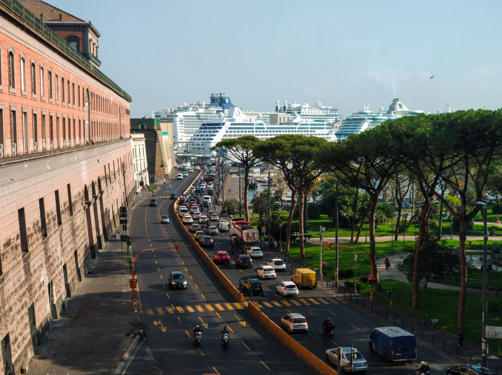 Naples cruise port
