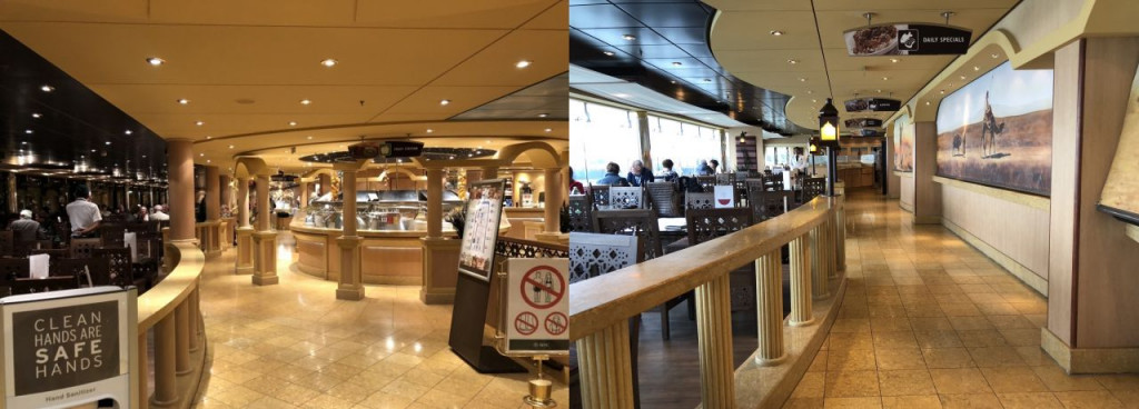 Sahara, the main buffet restaurant