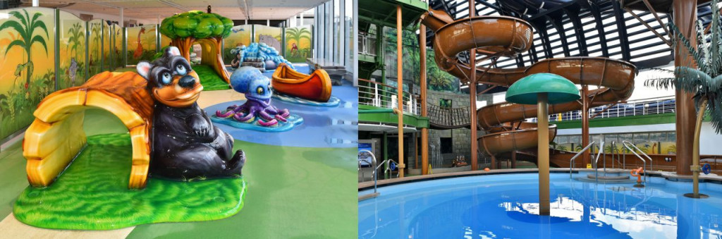 Forest Aquaventure Park on MSC Seaview