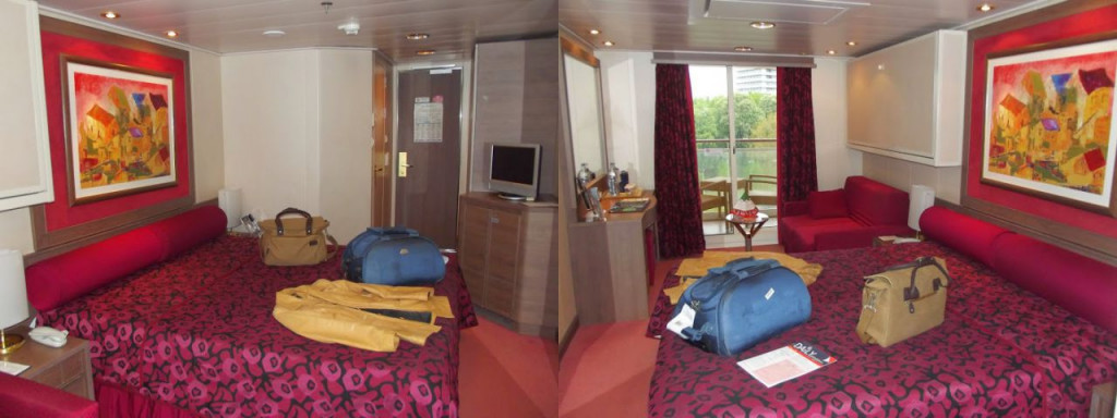 Balcony cabin on MSC Orchestra