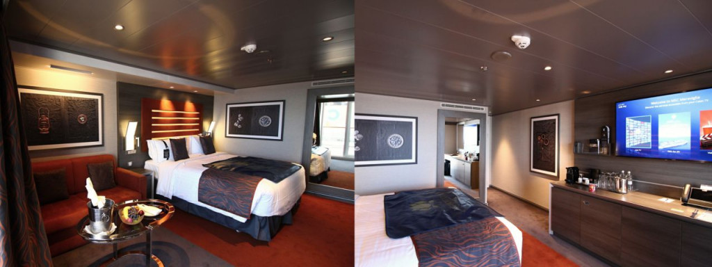 Deluxe Suite on MSC Meraviglia