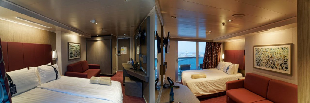 Balcony cabin on MSC Seaside